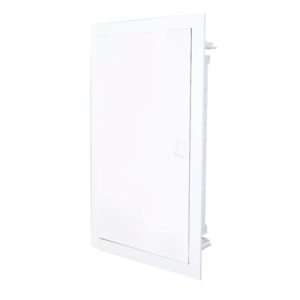 FLUSH MOUNTING ENCLOSURE FOR IT EQUIPMENT - 3 ROWS, WHITE DOOR IP30 IN63A 592X346X92mm