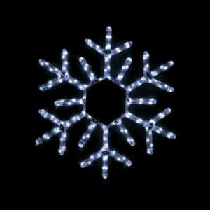 SNOWFLAKE 144 LED ΣΧΕΔΙΟ 6m ΜΟΝΟΚΑΝΑΛ ΦΩΤΟΣΩΛ ΨΥΧΡΟ ΛΕΥΚΟ ΜΗΧΑΝΙΣΜΟ FLASH IP44 56cm 1.5m ΚΑΛ.