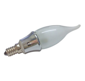 Dimmable E14 Λαμπα Led Κερι με 6 smd 3535 Ψυχρό Λευκό-1τεμ.