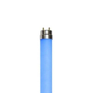 T8 LED GLASS 18W SMD 500LM BLUE 320° 230V AC-1 τεμ.