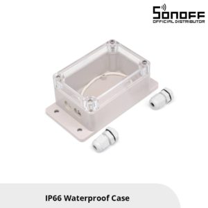 GloboStar® 80041 SONOFF IP66-CASE-R2 - BOX Case for SONOFF Smart Switches Waterproof IP66