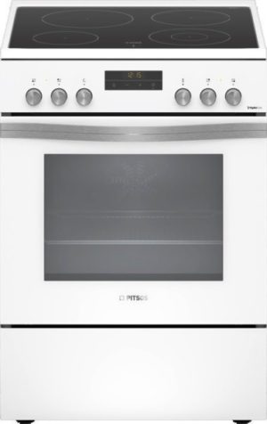 Pitsos PHSA39220 κουζίνα με κεραμική εστία λευκή