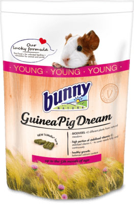 Τροφή για Ινδικά Χοιρίδια Bunny Nature Guinea Pig Dream Young 1.5kgr