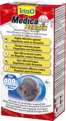 Φάρμακο για Τροπικά Ψάρια Κατά των Παρασίτων Tetra Medica Hexa Ex 20ml