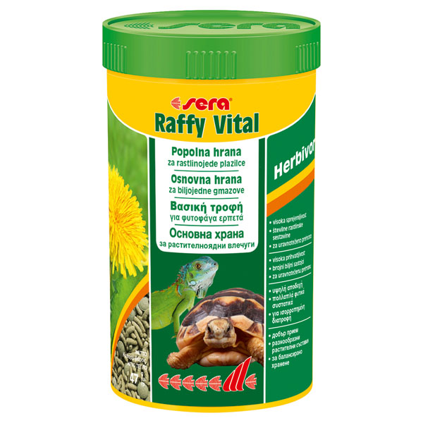 Τροφή για Χελώνες Sera Raffy Vital 250ml