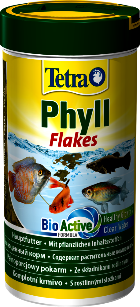 Πλήρης Τροφή για Τροπικά Ψάρια Tetra Phyll Flakes 100ml/20gr