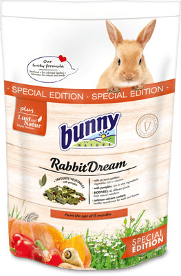 Τροφή για Κουνέλια Νάνους Bunny Nature Rabbit Dream Special Edition 1.5kgr