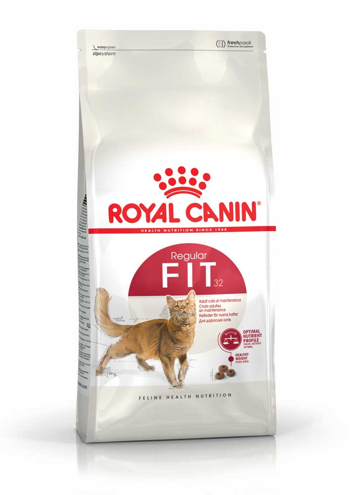 Ξηρά Τροφή Royal Canin Fit32 για Γάτες με Μέτρια Δραστηριότητα και Πρόσβαση σε Εξωτερικό Χώρο 2kg