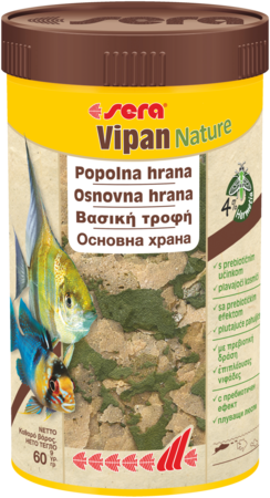 Τροφές για Τροπικά Ψάρια Sera Vipan Nature 250ml