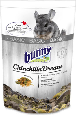 Τροφή για Τσιντσιλά Bunny Nature Chinchilla Dream Basic 600gr