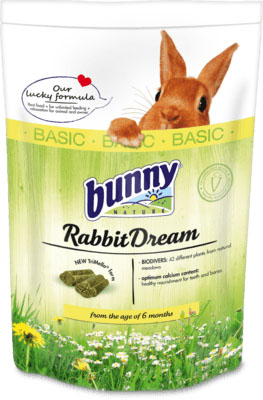 Τροφή για Κουνέλια Νάνους Bunny Nature Rabbit Dream Basic 4kgr