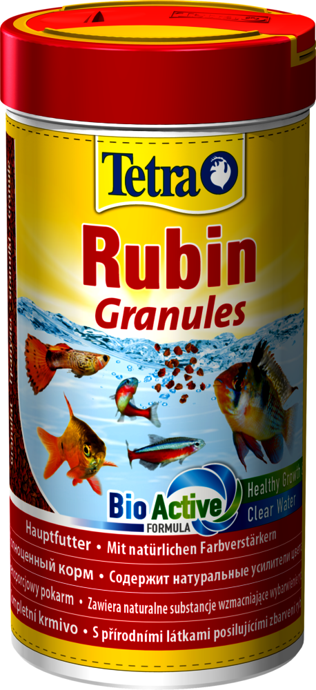 Πλήρης Τροφή για Τροπικά Ψάρια Tetra Rubin Granules 250ml/100gr