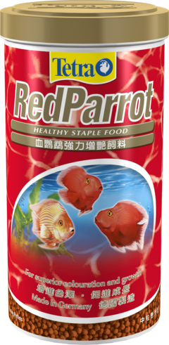 Βασική Τροφή για Παπαγαλόψαρα Tetra Red Parrot 1lt/320gr