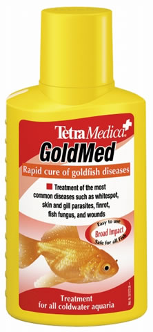 Φάρμακο για Χρυσόψαρα - Κατά των Εξωπαρασίτων & Μυκητιάσεων Tetra Medica Gold Oomed 100ml