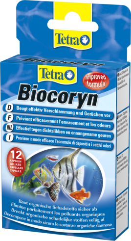 Μαλακτικό Νερού Ενυδρείου Τροπικών Ψαριών για την Εξάλειψη των Μολυσμένων Ουσιών - Tetra Bio Coryn 12Kp.