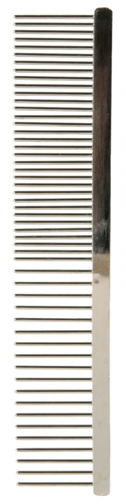 Χτένα Trixie Μεταλλική Πυκνή / Αραιή Metal Comb 16 cm για χαλάρωση του τριχώματος