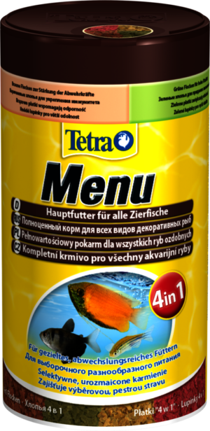 Πλήρης Τροφή για Τροπικά Ψάρια Tetra Min Menu 100ml/25gr