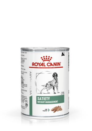 Υγρή Τροφή Royal Canin Satiety Weight Management Πλήρης Διαιτητική Τροφή για Σκύλους με Σκοπό τη Μείωση του Υπερβολικού Βάρους 410gr