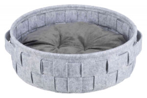 Κρεβάτι Καλάθι Trixie Lennie, Διαμέτρου: ø 40 cm, Γκρι