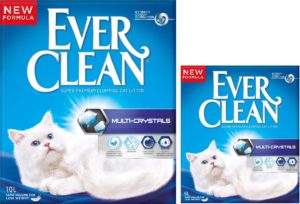 Άμμος Ever Clean Multi Crystals Clumping Cat Litter Χωρίς Άρωμα Multi Crystal Economy Pack 10Lt + 6Lt