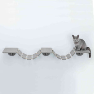 Αναρριχητική Σκάλα Τοίχου Trixie για Γάτες, Διαστάσεων:150x30 cm, Γκρι