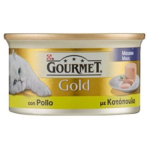 Υγρή Τροφή για Ενήλικες Γάτες Purina Gourmet Gold Μους με Κοτόπουλο 85gr
