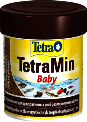Πλήρης Τροφή για Νεαρά Ψάρια Μήκους έως 1cm Tetra Min Baby 66ml/30gr