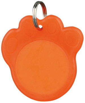 Ταυτότητα Πατούσα Trixie - (3.5cm) Πορτοκαλί