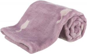 Βελούδινη Κουβέρτα Trixie Lilly, Διαστάσεων:70x50 cm, Σκούρο Ροζ (37483)