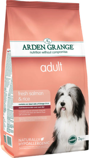 Ξηρά Τροφή Arden Grange Dog Adult Salmon & Rice με Φρέσκο Σολομό και Ρύζι 6kgr