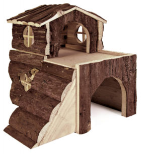 Ξύλινο Σπίτι Trixie Bjork για Τσιντσιλά & Ινδικά Χοιρίδια, Διαστάσεων:31x28x29cm
