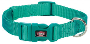 Περιλαίμιο Trixie Premium Διαστάσεων: 22 έως 35cm/10Mm, Extra Small/Small Τυρκουάζ