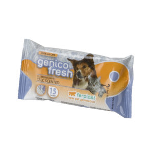 Μαντηλάκια Ferplast Genico Fresh Dog/Cat - Talc 15Τμχ