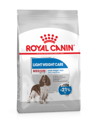 Ξηρά Τροφή Royal Canin Medium Light Weight Care για Σκύλους με Τάση Αύξησης Βάρους 3Kgr