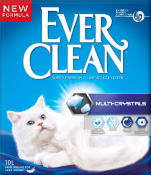 Άμμος Ever Clean Multi Crystals Clumping Cat Litter Χωρίς Άρωμα Multi Crystal 10Lt
