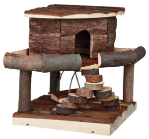 Ξύλινο Σπίτι Trixie Ida για Ποντίκια & Χάμστερ, Διαστάσεων: 19x20x19 cm