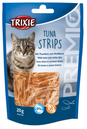 Λιχουδιά Trixie Premio Tuna Strips Λαχταριστά Strips με 90% σε ψάρι 20gr