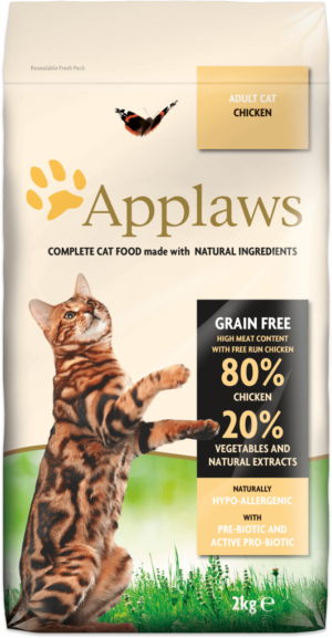 Ξηρή Τροφή Γάτας Applaws Κοτόπουλο (Grain Free) 7.5kgr