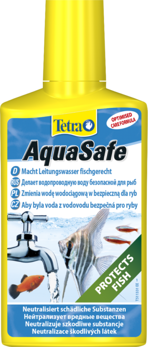 Μαλακτικό Νερού για Ενυδρεία Τροπικών Ψαριών Tetra AquaSafe 250ml