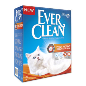 Άμμος Ever Clean Fast Acting Odour Control Cat Litter Αρωματική Fast Acting 10Lt