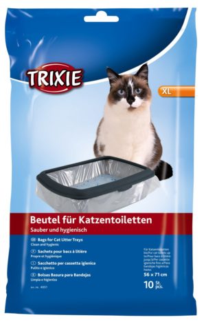 Trixie Σακούλες για Αμμολεκάνες Γάτας Extra Large (56x71cm) 10 Τεμ.
