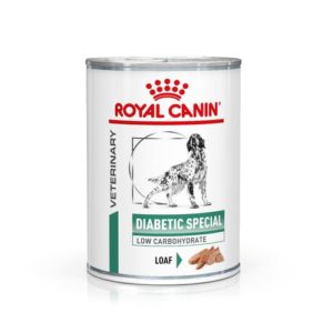 Υγρή Τροφή Royal Canin Diabetic Special Low Carbohydrate Πλήρης Διαιτητική Τροφή που Ρυθμίζει την Παροχή Γλυκόζης (Σακχαρώδης Διαβήτης) 410gr