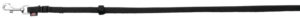 Λουρί Trixie Classic, Διαστάσεων: 1.20 έως 1.80m/ 10mm, Extra Small - Μαύρο