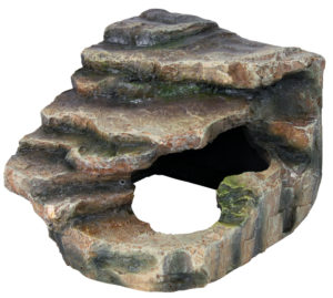 Διακοσμητικός Γωνιακός Βράχος με Σπηλιά και Πλατφόρμα Trixie Διαστάσεων:16x12x15cm