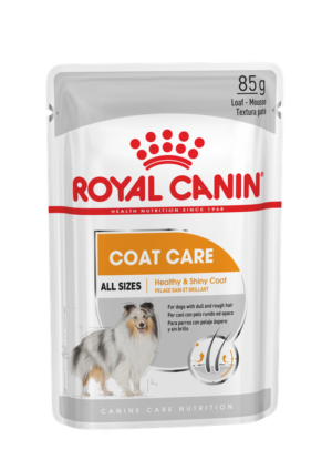 Φακελάκι Royal Canin Coat Care για Ενήλικες Σκύλους με Θαμπό και Σκληρό Τρίχωμα 85gr