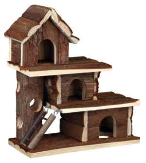 Ξύλινο Σπίτι Trixie Tammo για Ποντίκια & Χάμστερ, Διαστάσεων: 25x30x12 cm