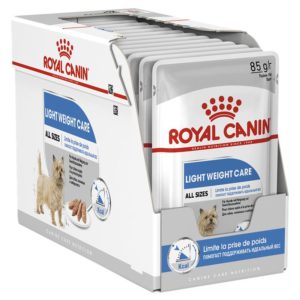 Economy Pack 6 Τεμαχίων x 85gr Royal Canin Light Adult για Μικρόσωμους Σκύλους με Τάση Αύξησης Βάρους,