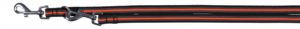 Προσαρμοζόμενος Οδηγός/Λουρί Fusion Trixie Small/Large 2M/17mm- Mαύρο/Πορτοκαλί