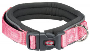 Περιλαίμιο Φαρδύ Trixie Premium με Επένδυση από Νεοπρένιο Διαστάσεων: 55 έως 61cm/30Mm, Large/Extra Large - Ροζ