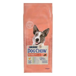 Ξηρή Τροφή Purina Tonus/ Dog Chow Active Dog για ενήλικους δραστήριους σκύλους Πλούσια σε Κοτόπουλο 14Kg